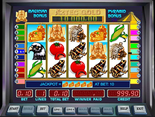 Ігровий автомат Піраміда (Aztec gold, Золото ацтеків) game