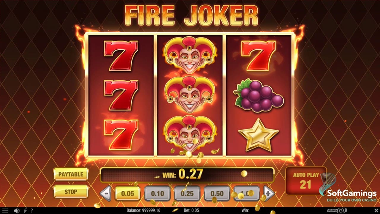 Демо-версія та огляд ігрового автомата Fire Joker game