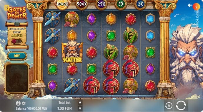 Игровой автомат Gates of Power game