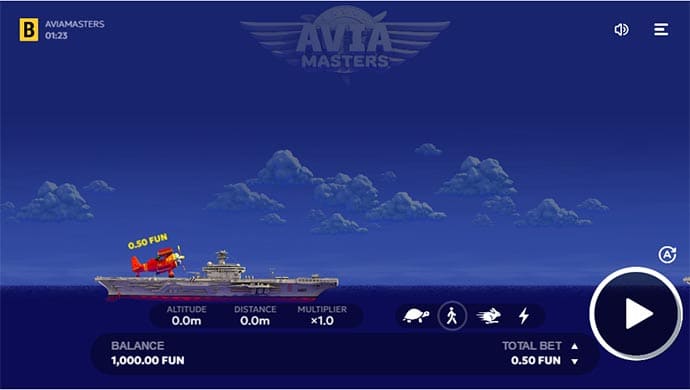 Игровой автомат Aviamasters game