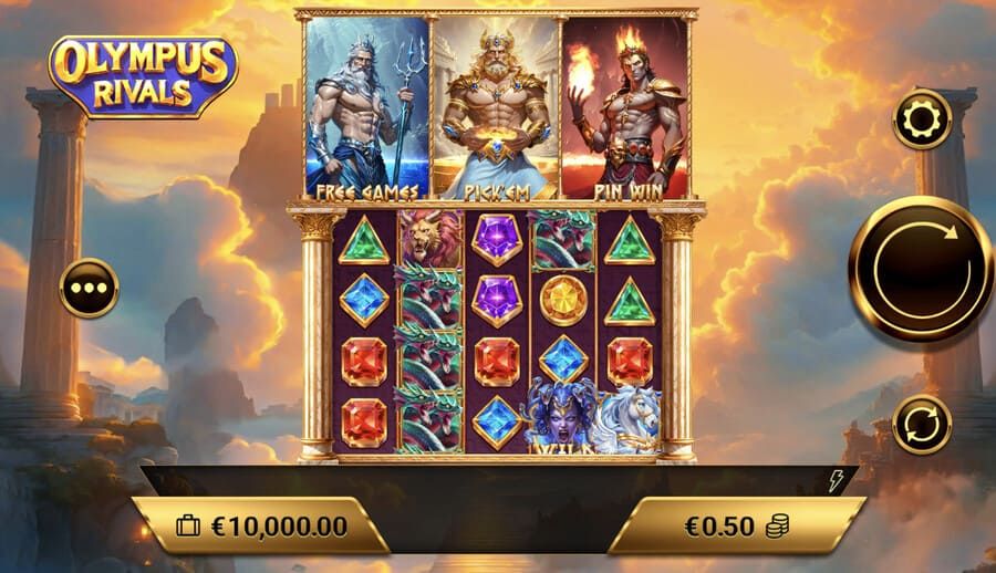 Обзор слота Olympus Rivals game