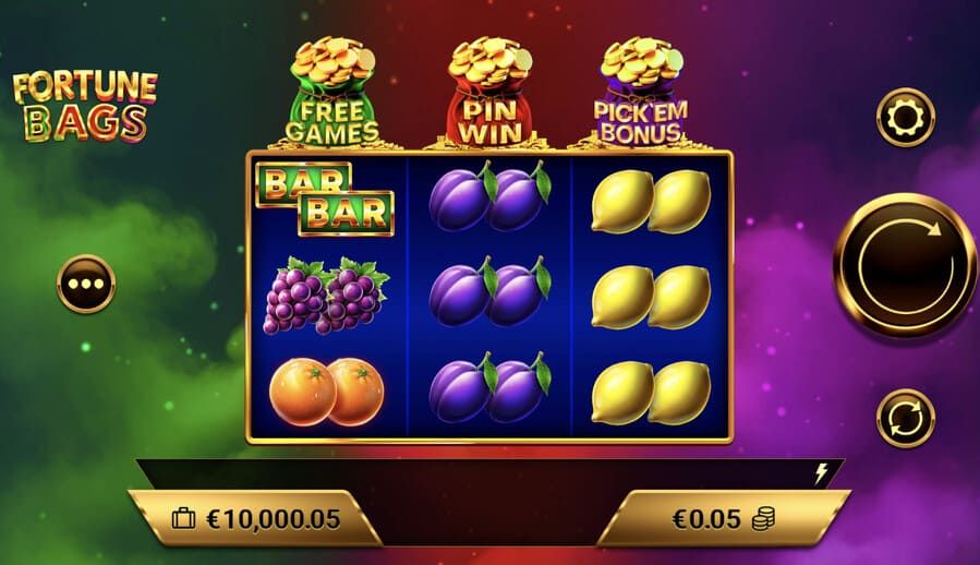Обзор слота Fortune Bags game