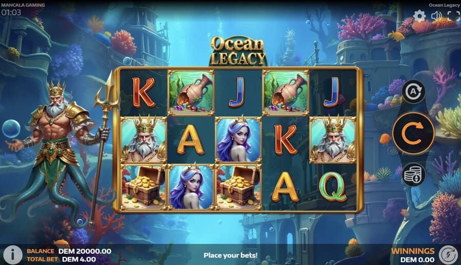 Слот Ocean Legacy — играть онлайн бесплатно и на деньги game