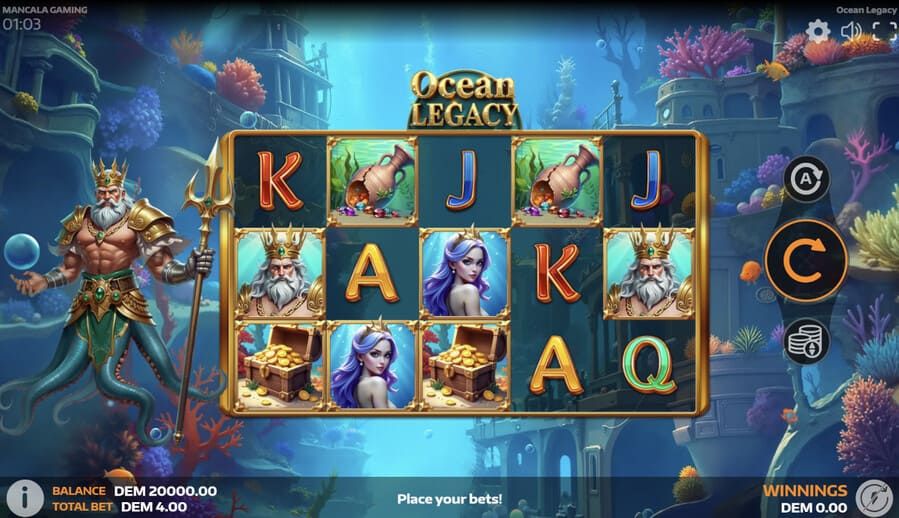 Слот Ocean Legacy — грати онлайн безкоштовно та на гроші game