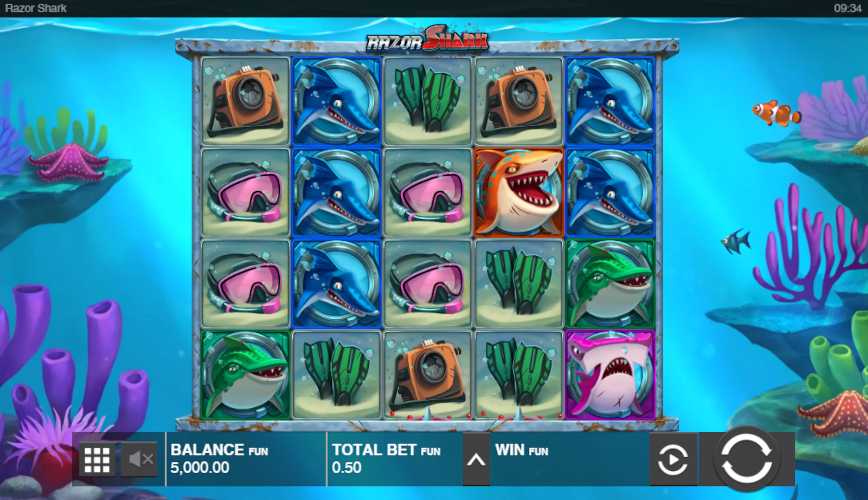 Слот Razor Shark — грати безкоштовно в демо та на гроші game