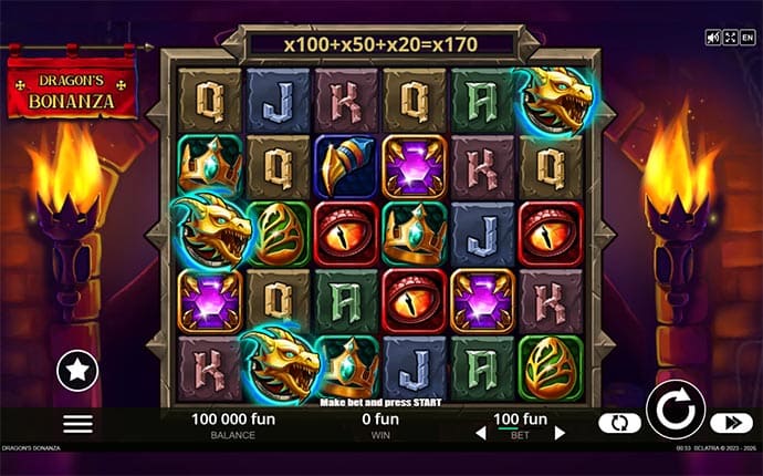 Ігровий автомат Dragon's Bonanza — грати онлайн безкоштовно та на гроші game